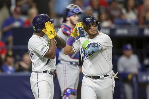 Paredes has 2 homers, 6 RBIs, Glasnow gets 1st win in 2 years, Rays beat Rangers 8-3